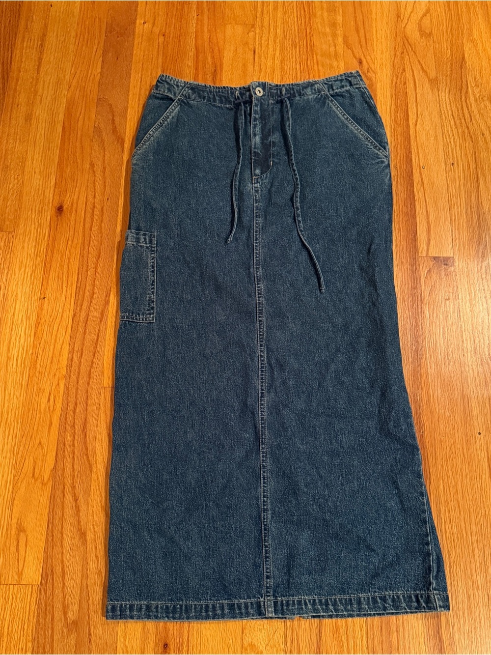 Vintage Bill Blass Jeans Denim Cargo Skirt